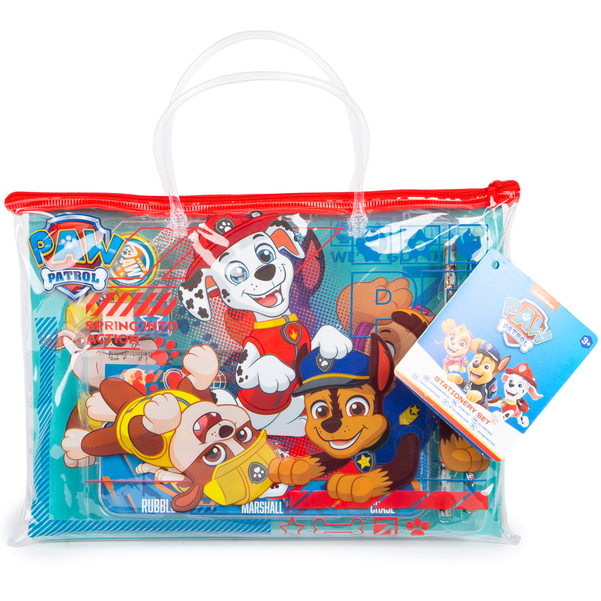 Paw patrol  Stationery Set in Zip Bag with Carry Handle for Kids' Writing & Creating