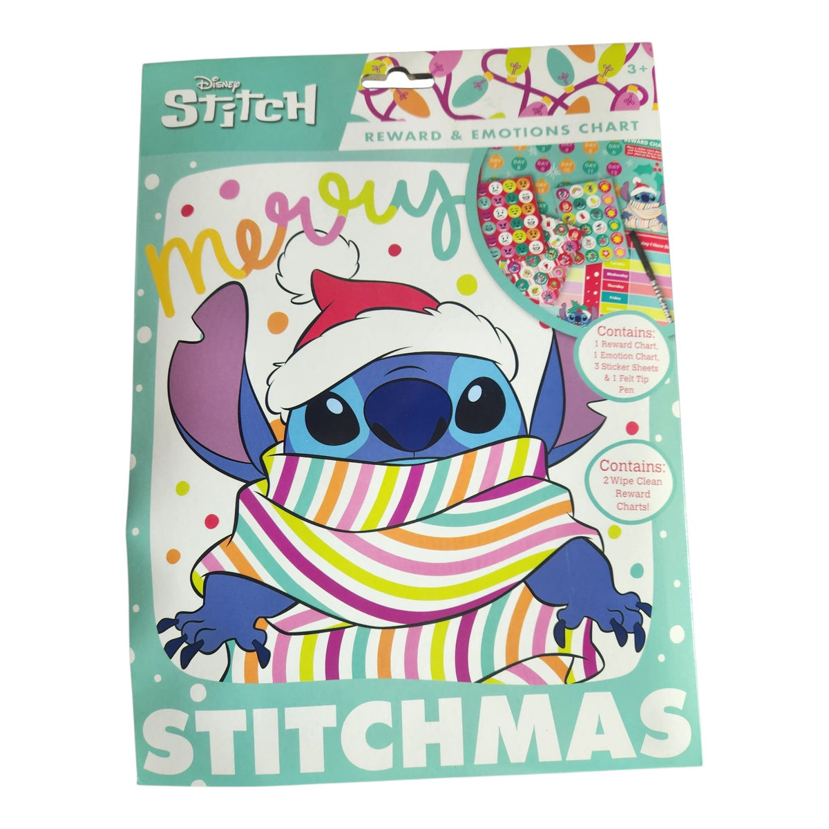 Disney Stitch Reward & Emotions Chart