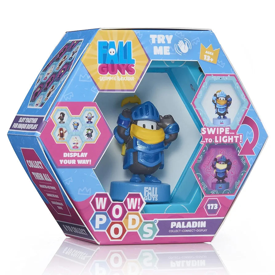 WOW! PODS Fall Guys Ultimate Knockout Palatin Light-up Bobble-Head Figure Official Merchandise Collectibles Toys Gifts for Fans