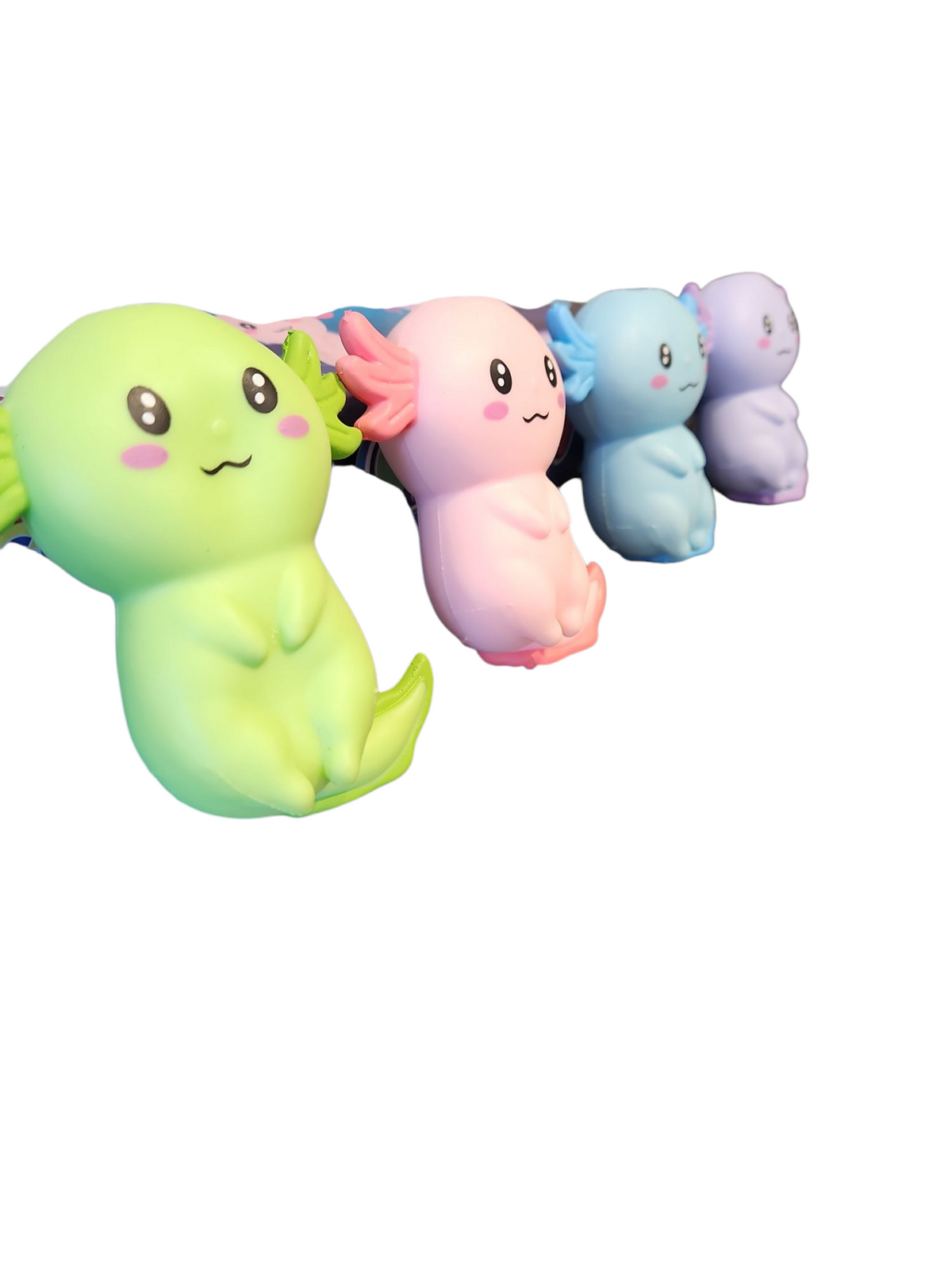 STRETCHY SANDY AXOLOTL -4 COLOURS